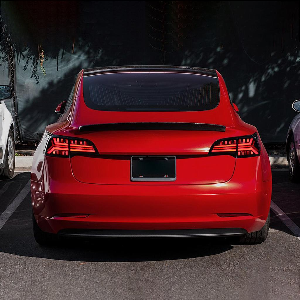 VLAND Full LED Tail Lights For Tesla Model 3 Model Y 2017-2021