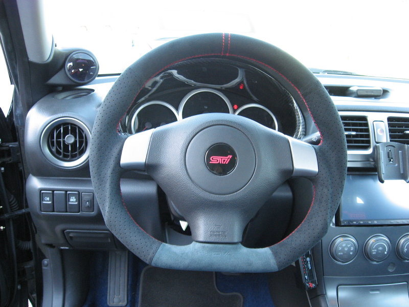 Prova D-Shaped Alcantrara Steering Wheel Subaru WRX/STI 2008-2014