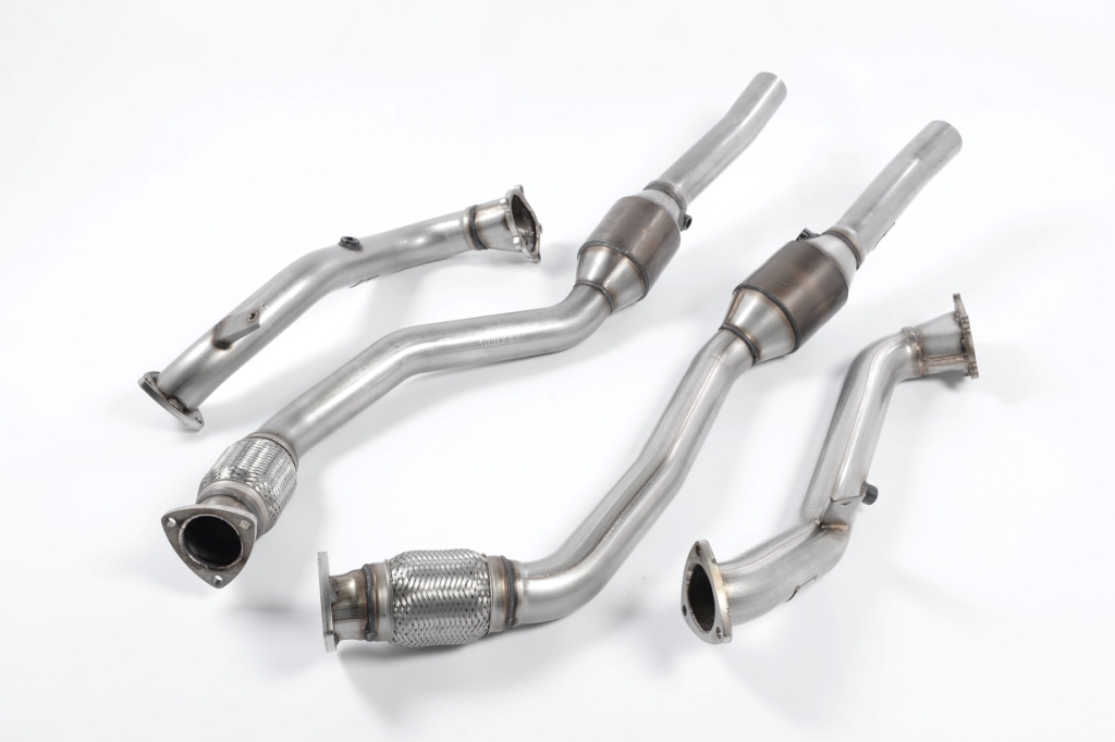 Milltek Downpipes w. Hi-Flow Catalysts Audi RS6 4.0 TFSI 2013-