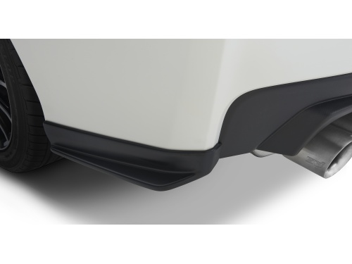 Subaru STI Rear Quarter Under Spoiler