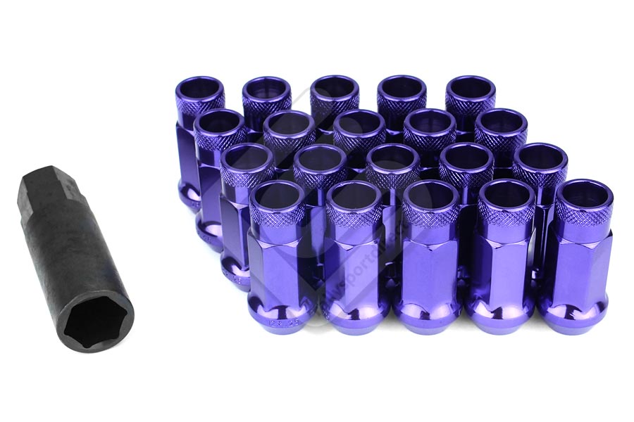 Muteki SR48 Purple Open Ended Lug Nuts 12X1.50
