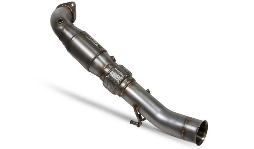 Milltek Sport Downpipe with HJS Cat Ford Focus RS MK3