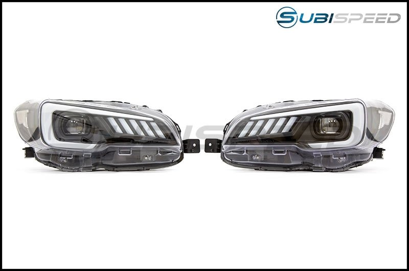 SubiSpeed LED Euro Headlights DRL w/ Hardware Kit - Subaru WRX STI/LEVORG 2015-2017