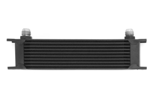 Mishimoto Universal 10 Row Oil Cooler, Black
