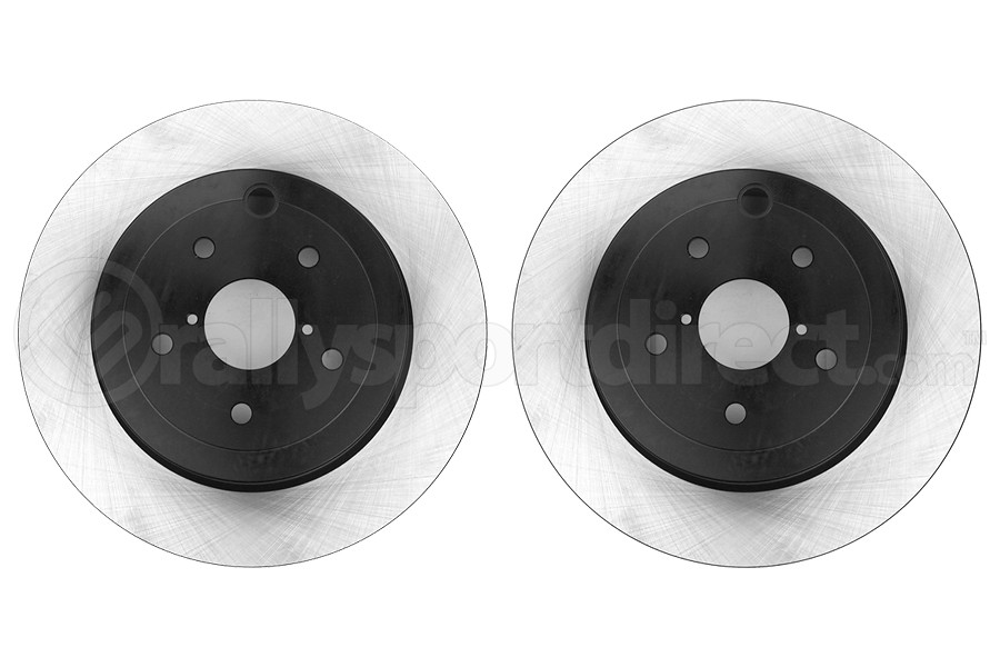 Centric Premium High-Carbon Brake Rotor Pair Rear - Subaru STI 2008-2017