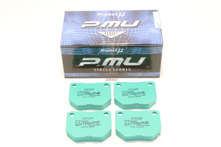 PROJECT MU REAR BRAKE PADS TYPE D1-SPEC EXTREME - 180SX BLUEBIRD FAIRLADY Z PRIMERA SILVIA SKYLINE