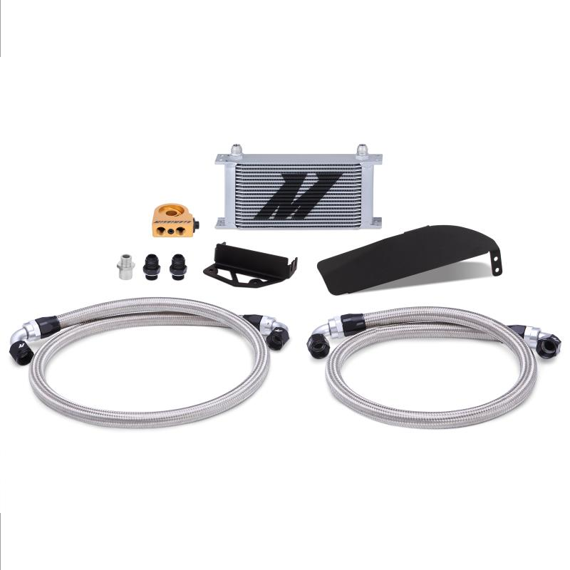 Mishimoto Honda Civic Type R FK8 Direct Fit Oil Cooler Kit, 2017+, Silver