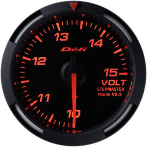 Defi Red Racer Volt Gauge