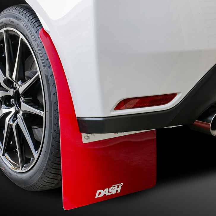 Okuyama Dash Mud Flap Set Rear Toyota GR Yaris