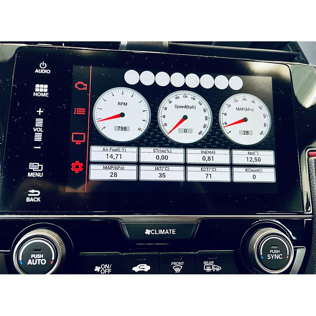 Hondata APP Head Unit Hack 