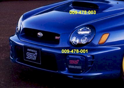 JDM STI Hood Scoop, large