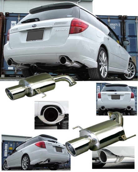 Maxspeed Muffler Legacy left/right