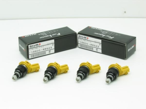 NISMO High-Flow Volume Injectors Set Side-feed 555cc Subaru GC8